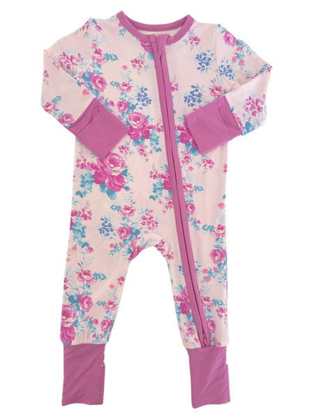 2-Way Zip Romper | Garden Secrets