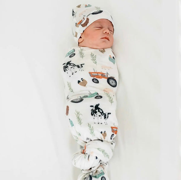 Knit Swaddle Blanket | Jo