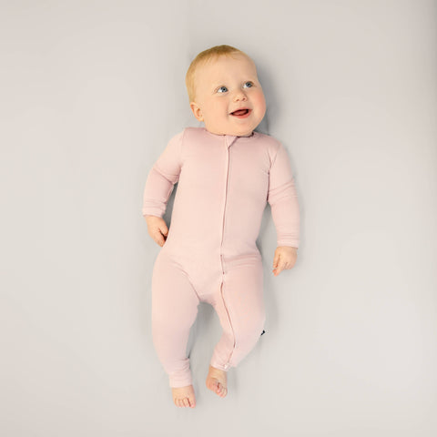 Zip Romper | Rose