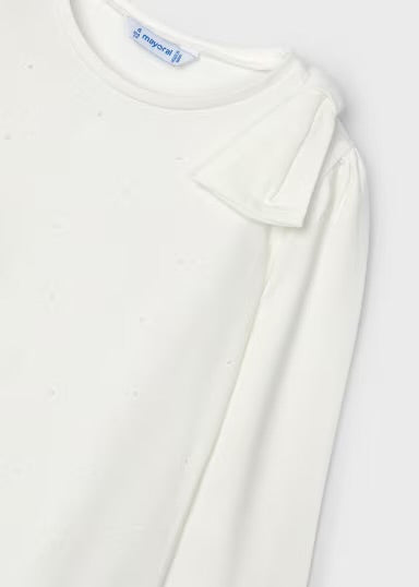 Bow Detailed Shirt | Off-White