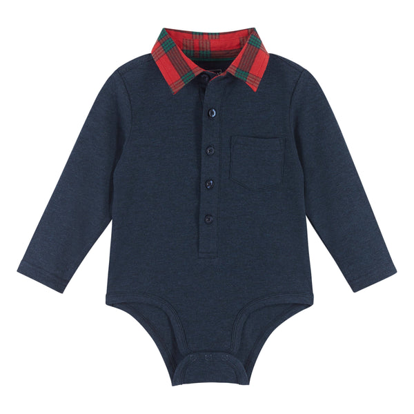 Infant Navy Joggers & Shirt Set