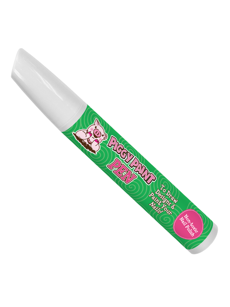 Piggy Paint Pen Non-Toxic Kids Nail Polish | Giggly Green