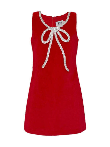 velvet bow princess dress Velvet Bow Princess Dress