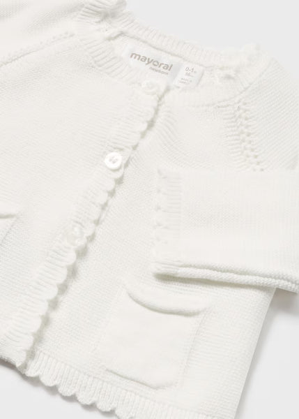 Knit Cardigan | Cream