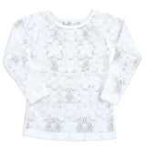 Lace Layering Top | White