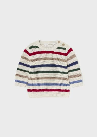 Striped Knit Sweater | Multicolor