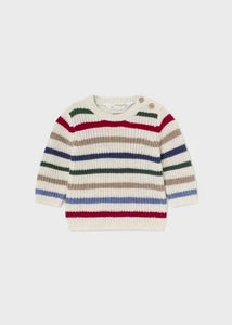 Striped Knit Sweater | Multicolor