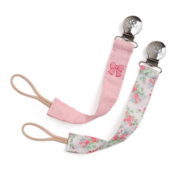 Itzy Clip™ - Fabric Pacifier Strap | Bow