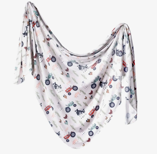 Knit Swaddle Blanket | Jo