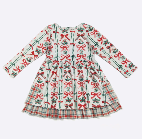 Berry Merry Bows Dress