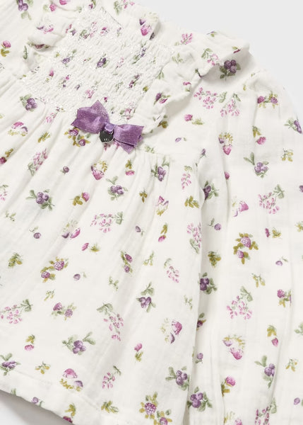 Floral Gauze Blouse | Orchid