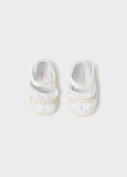 Infant Espadrille Shoes | White