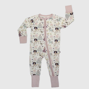 Once Upon a Time Bamboo Baby Convertible Footie Pajama