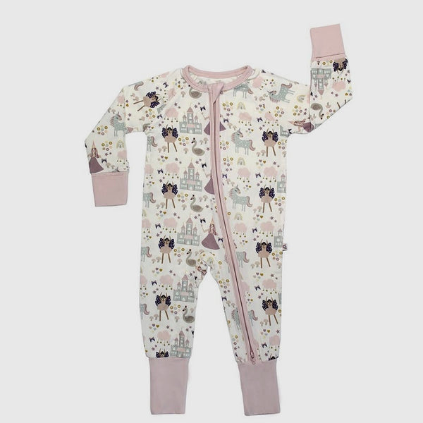 Once Upon a Time Bamboo Baby Convertible Footie Pajama