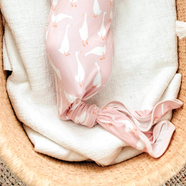 Newborn Knotted Gown | Goosie