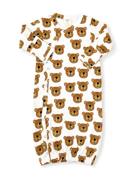 Organic Cotton Gown | Baby Bear