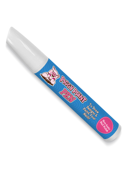 Piggy Paint Pen Non-Toxic Kids Nail Polish | Blazin' Blue