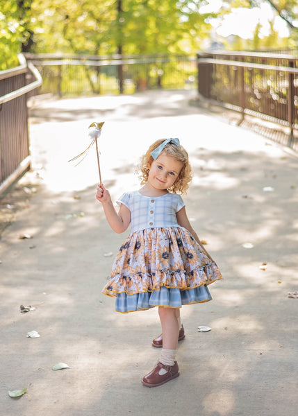 Thelma Dress | Sunflowers