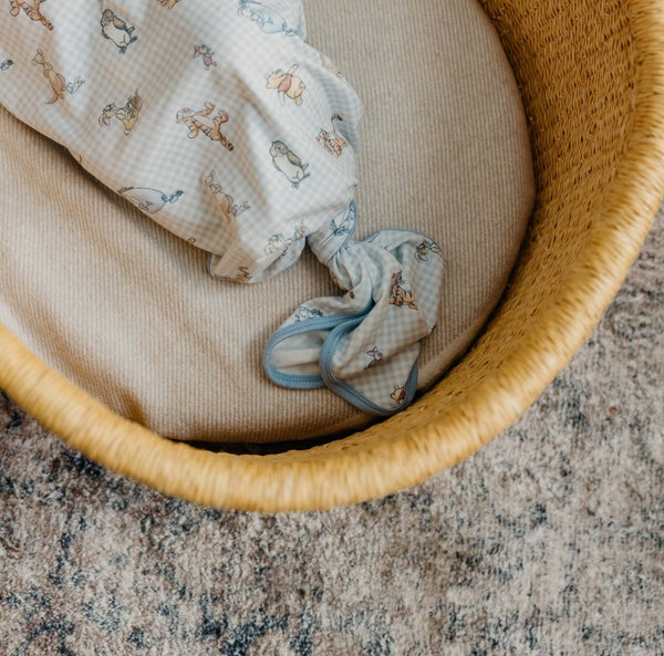 Newborn Knotted Gown | Winnie Pooh & Friends