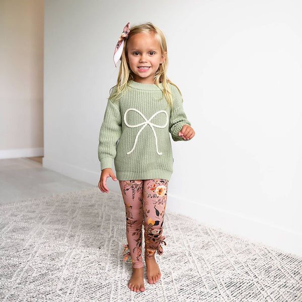 Bow Leggings | Lucia