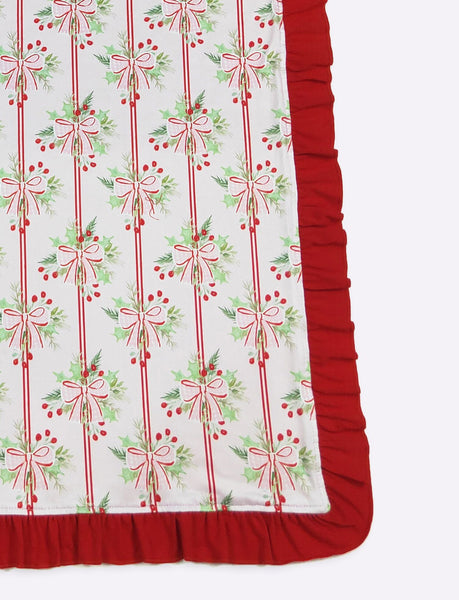 Holly Stripes Blanket