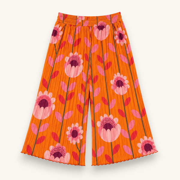 Wide Leg Pants | Flower Power