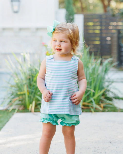 Margot Bloomer Set | Seaside Stripe