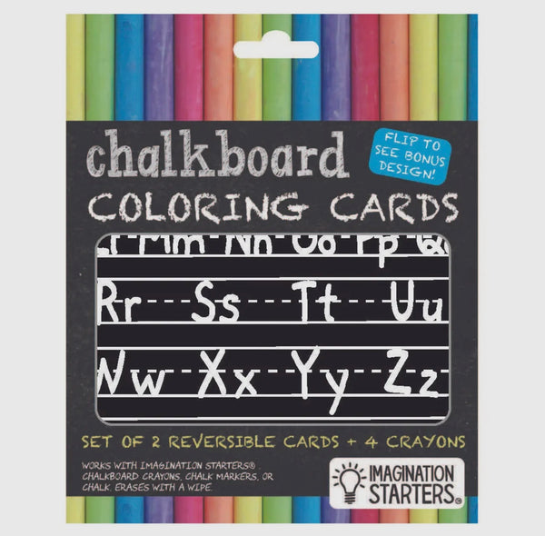 Reusable Coloring Mini Mat Kit | Letters & Shapes