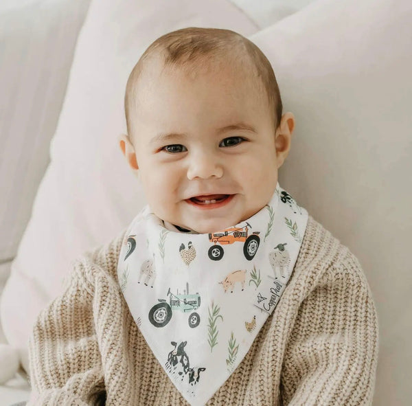 Baby Bandana Bib Set (4-Pack) | Jo