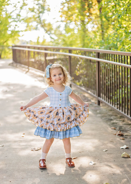 Thelma Dress | Sunflowers