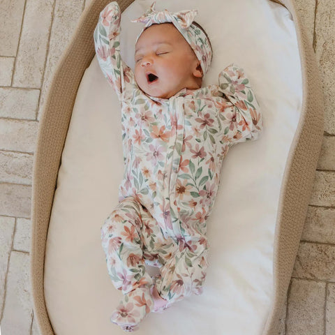 Zip-Up Footie | Natalie