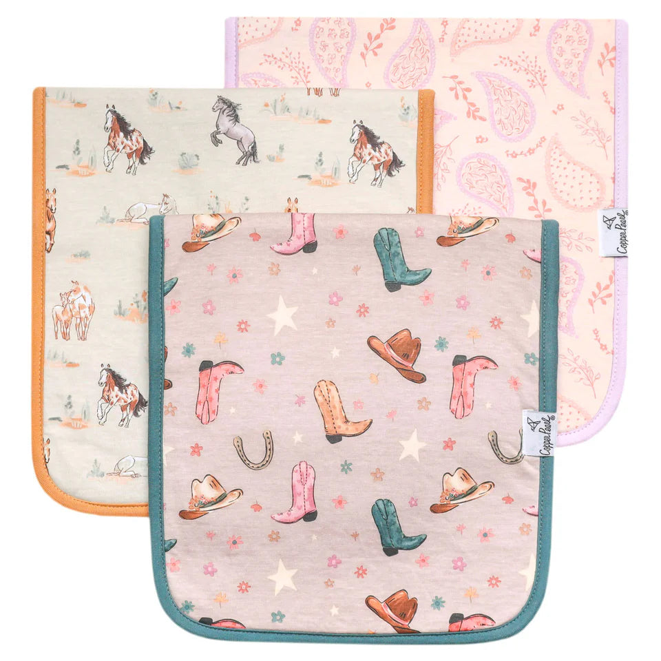 Burp Cloth Set (3-Pack) | Cheyenne