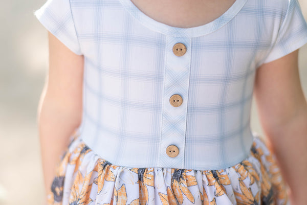 Thelma Dress | Sunflowers