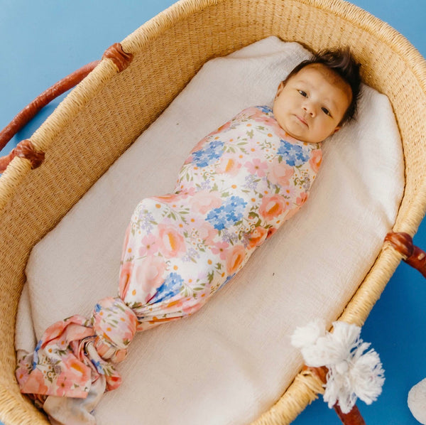 Knit Swaddle Blanket | Penelope