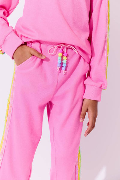 Rainbow Sequin Set | Pink
