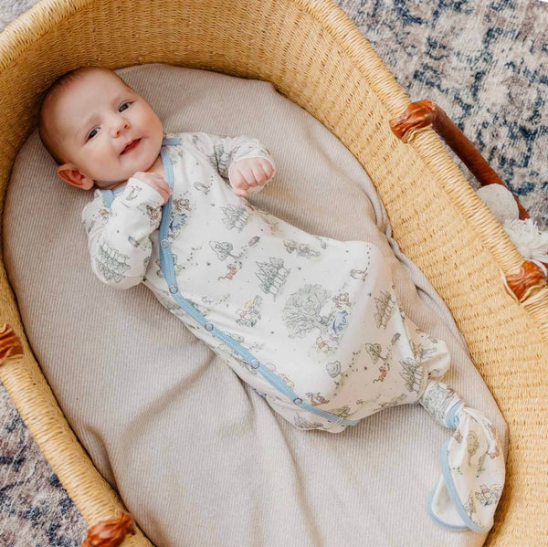 Newborn Knotted Gown | Hundred Acre Wood
