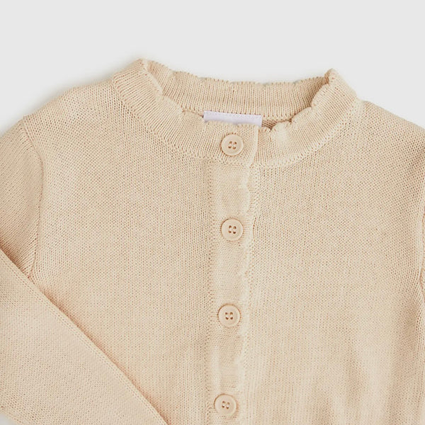 Knit Cardigan | Cream