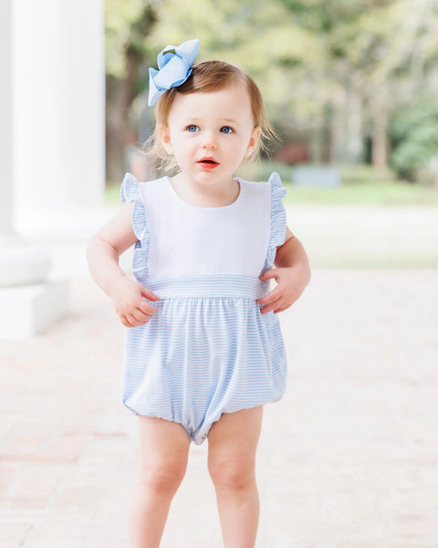 Sofia Bubble | Light Blue Stripe