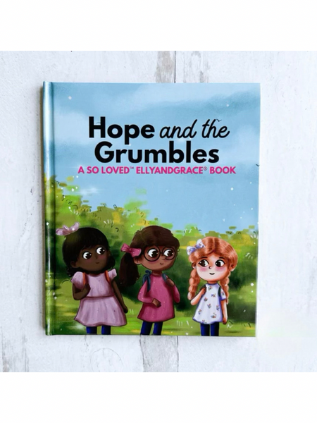 " Hope & The Grumbles" Book & Linen Doll Set