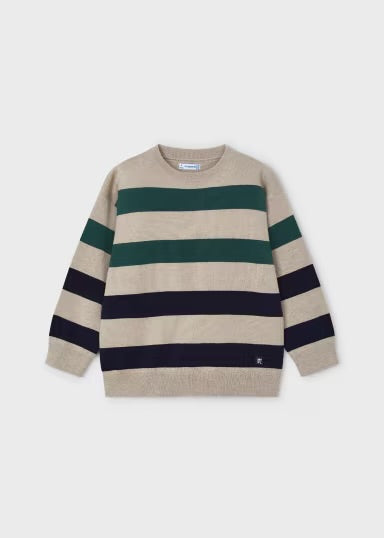 Striped Knit Sweater | Rock