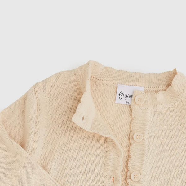 Knit Cardigan | Cream