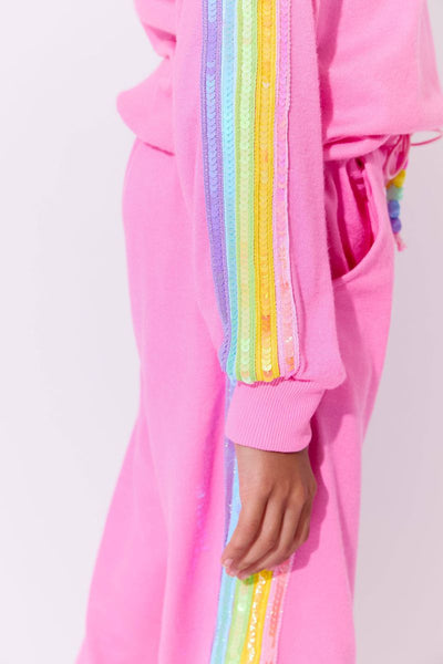 Rainbow Sequin Set | Pink