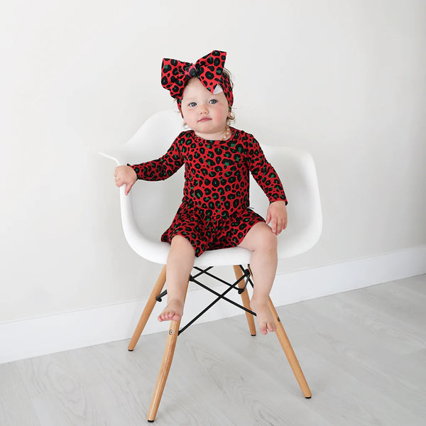 Chloe Cheetah Tutu Bodysuit Dress