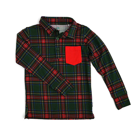 Kane Tartan Polo Shirt