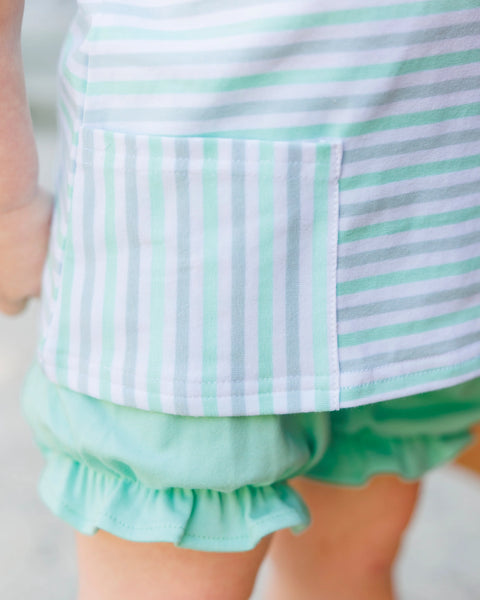 Margot Bloomer Set | Seaside Stripe