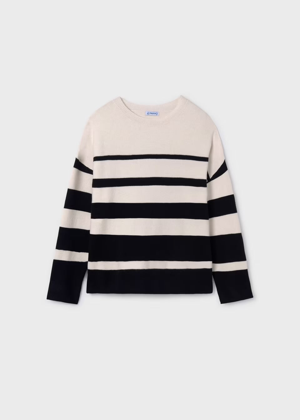 Striped Sweater | Black