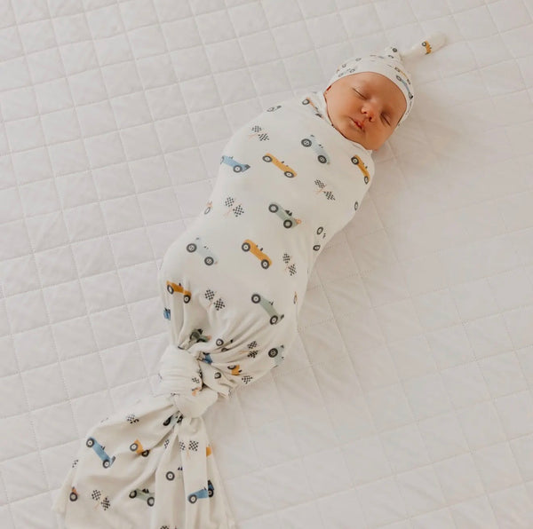 Knit Swaddle Blanket | Speedster