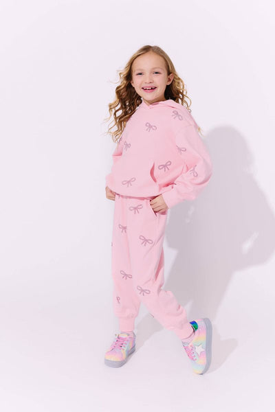 Pretty in Pink Crystal Bows Set