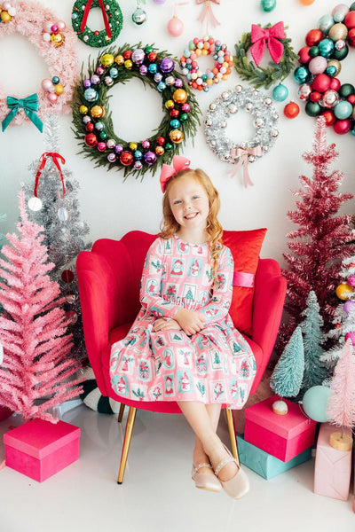 Dear Santa Pocket Twirl Dress