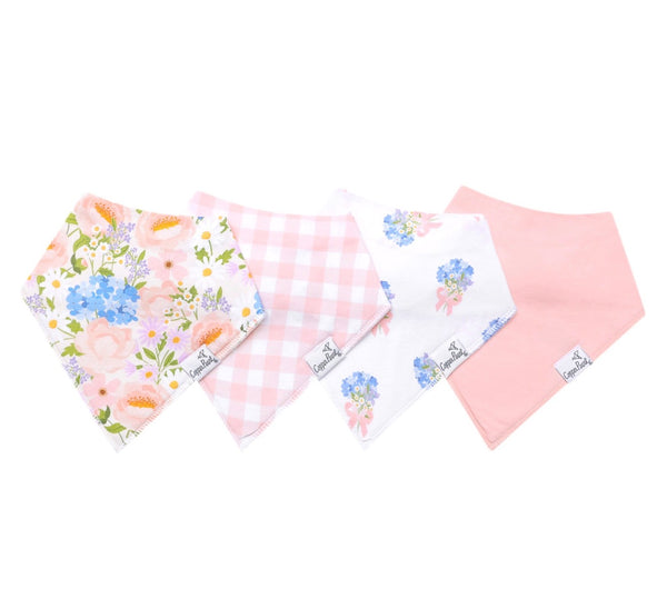 Baby Bandana Bib Set (4-Pack) | Penelope